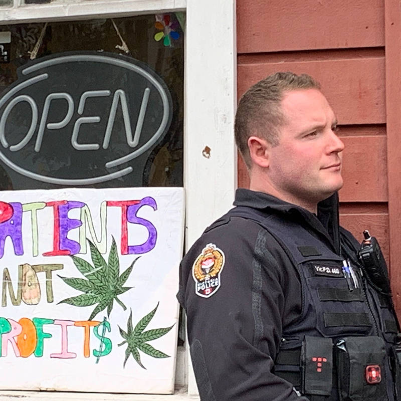 Victoria Cannabis Buyers Club Police Raid Pot Bust Crawl
